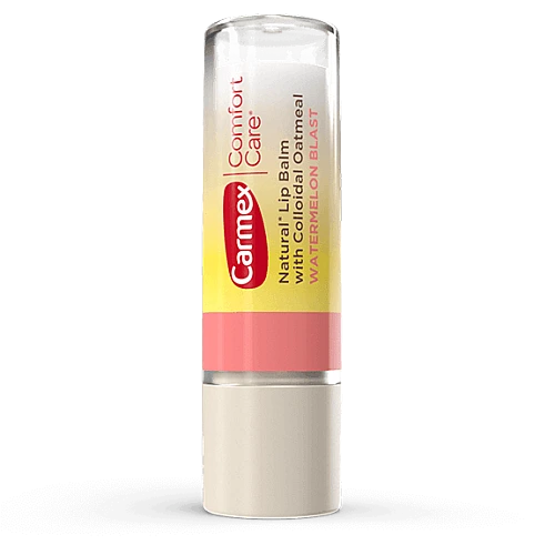 קרמקס מארז שפתוני לחות להרגעת שפתיים עם שיבולת שועל קולואידית בטעם אבטיח 2 יח 4.25 גרם כל אחד - Carmex