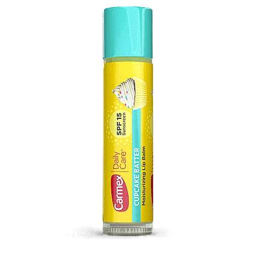 קרמקס שפתון לחות יומי לשפתיים עם הגנה SPF 15 בטעם קאפקייק 4.25 גרם - Carmex