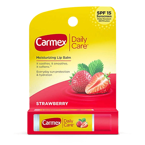 קרמקס שפתון לחות יומי לשפתיים עם הגנה SPF 15 בטעם תות 4.25 גרם - Carmex