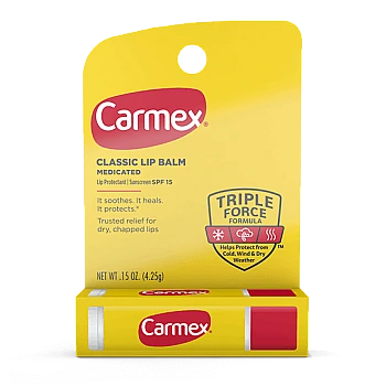 קרמקס שפתון עם הגנה SPF 15 טיפולי לשפתיים יבשות וסדוקות 4.2 גרם - Carmex