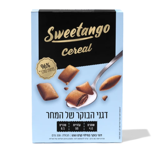 סוויטאנגו דגני בוקר במילוי קרם נוגט 330 גרם