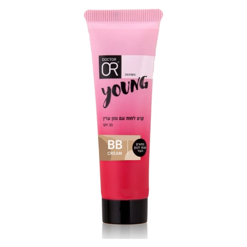 דוקטור עור ⁦YOUNG BB⁩ קרם לחות עם גוון עדין בתכולת ⁧30 מ״ל⁩