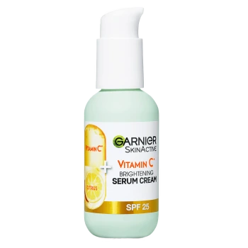 גרנייה סרום קרם לפנים עם ויטמין ⁦C⁩ והגנה ⁦SPF25 50⁩ מ״ל