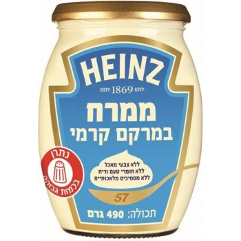 היינץ מיונז לייט בצנצנת 490 גרם