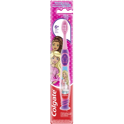 קולגייט מברשת שיניים לילדים בארבי מגיל 6