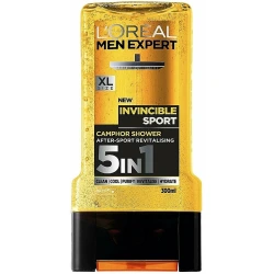 לוריאל מן אקספרט Sport ג'ל רחצה ספורט לגבר מבית L'OREAL בנפח 300 מ