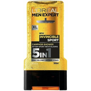 לוריאל מן אקספרט Sport ג'ל רחצה ספורט לגבר מבית L'OREAL בנפח 300 מ