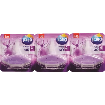 סנו סבון לניקוי האסלה לניקוי האסלה בניחוח לובר סנובון - 3 יחידות