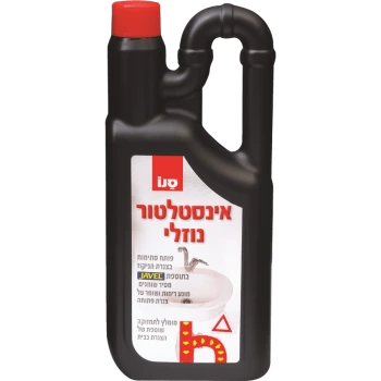 סנו אינסטלטור נוזלי פותח סתימות - 1 ליטר