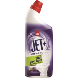 סנו ג'ט ג'ל לניקוי אסלות בתוספת חומץ ומלח לימון בניחוח לבנדר - 750 מ"ל