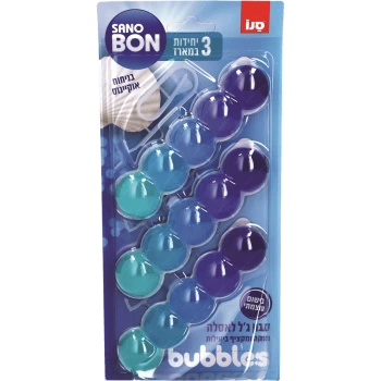 סנובון Bubbles סבון ג'ל לאסלה במארז שלישיה בניחוח אוקיינוס