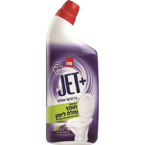 סנו גט גל לניקוי אסלות בתוספת חומץ ומלח לימון בניחוח לבנדר - 750 מל