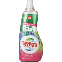 סנו ג'ל כביסה MIX & WASH X2 מרוכז - 1.5 ליטר