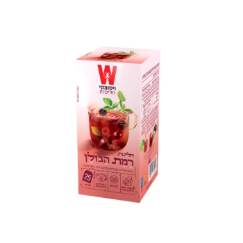 חליטת רמת הגולן ויסוצקי 25 שקיקים