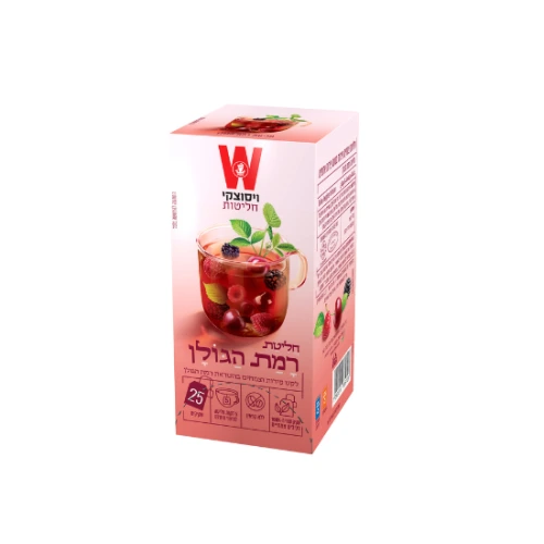 חליטת רמת הגולן ויסוצקי 25 שקיקים