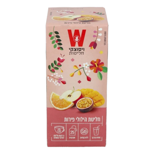חליטת פרות וצמחים הילולי פירות הגן הקסום ויסוצקי 25 שקיקים