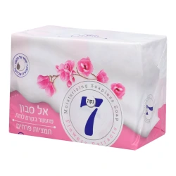 נקה 7 סבון מוצק מועשר בקרם לחות Cream תמציות פרחים - 4 סבונים