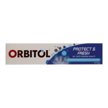 אורביטול משחת שיניים ⁦Protect & Fresh⁩ ⁧145 גרם⁩